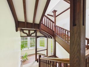 COMMUNAL STAIRCASE & FIRST FLOOR LANDING- click for photo gallery
